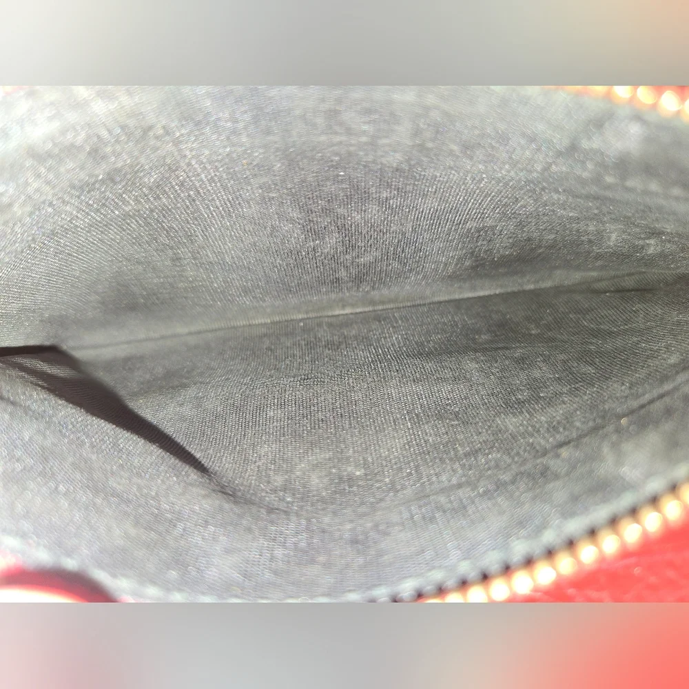 Balenciaga Red Wallet with Gold Accents - Picture 9 of 15